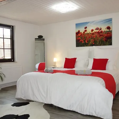 Happy-homes Red - Up To 5 - Kueche - W-lan - Netflix - Honig - Terrasse Apartment *