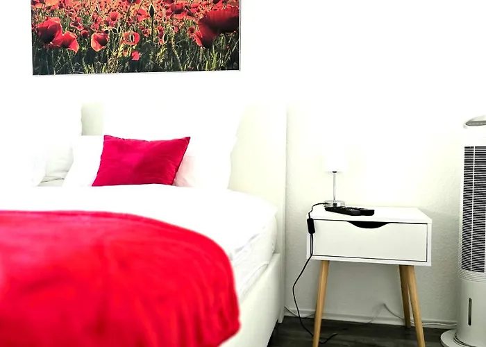 Happy Homes Red - Dein Stylisches Maisonette-apartment Mit Wow-effekt! Apartmán